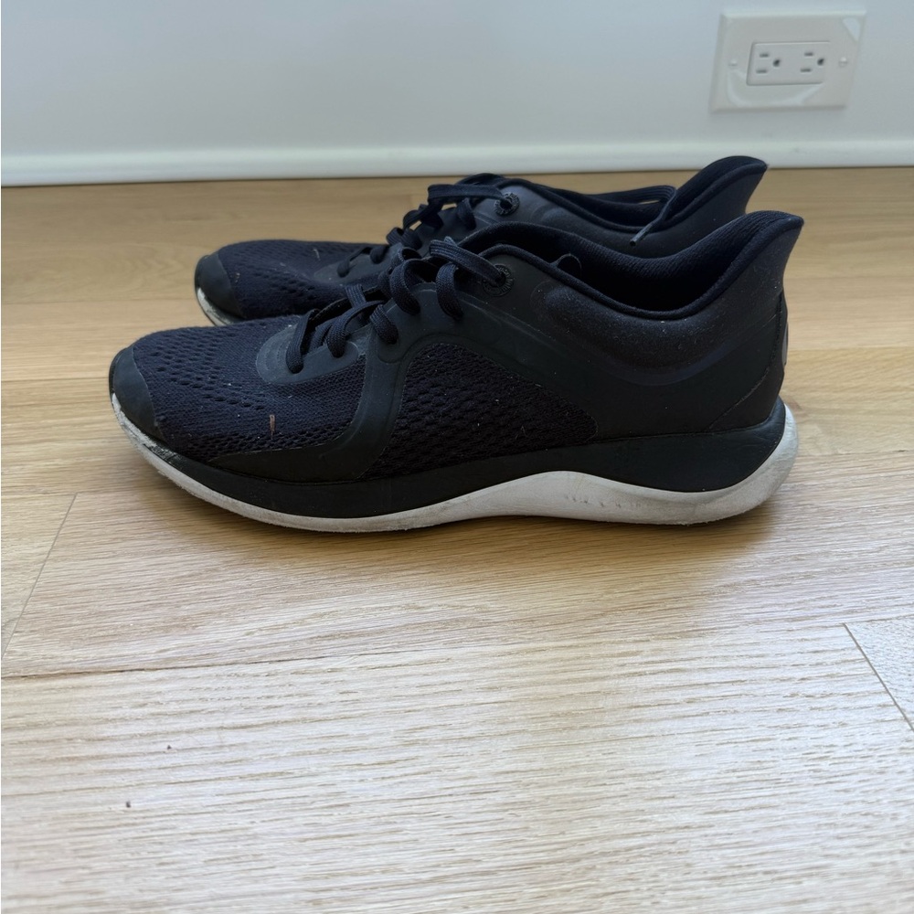 Lululemon Athletica Black Athletic Shoes with Breathable Mesh - Picture 2 of 8